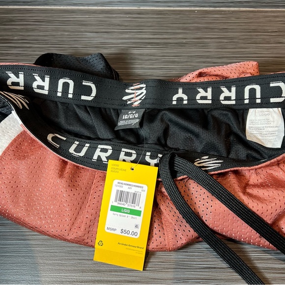 Under Armour UA Chef Curry UNDRTD Splash 9" Shorts - Picture 7 of 7